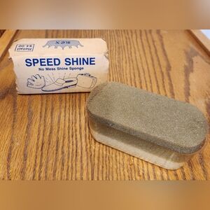 VINTAGE REX SPEED SHINE SHOESHINE BRUSH